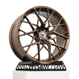 Jantes de voiture en aluminium bronze à rayons creux de 17, 18, 19, 20 pouces, fabriquées par Flow Forming, pour BMW, <span class=keywords><strong>Audi</strong></span> <span class=keywords><strong>RS</strong></span>, Tesla Model Y - Product Image 3