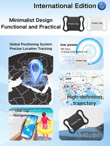 Localizador Lulin Finder, Rastreador Inteligente para Perros, AirTag, Rastreador <span class=keywords><strong>de</strong></span> Llaves, Gatos, Carteras, Certificado, Antipérdida, GPS para Mascotas, Compatible con <span class=keywords><strong>Apple</strong></span> y Android - Product Image 2