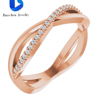 Vente flash - Bague de fiançailles pour femme en argent sterling 925 plaqué or avec deux pierres saphir bleu et diamant de laboratoire