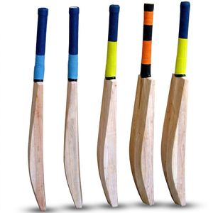 Cricket de haute qualité, léger, écologique, cousu à la main, durable, en bois, épaisseur 38 mm, logo personnalisé, ambidextre, taille adulte - Product Image 1