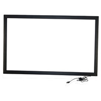 Kit de superposition infrarouge ouvert IR 65 pouces, écran tactile multipoint, cadre pour tableau blanc interactif