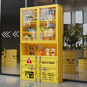 Meuble de rangement tendance en fer de style industriel, écologique, pour exposition de figurines <span class=keywords><strong>Lego</strong></span> et échantillons en boutique branchée - Vente flash - Product Image 4