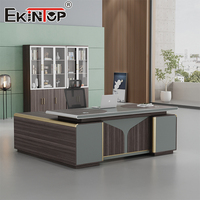Table de bureau de direction Ekintop ensemble table de bureau de direction pour chef