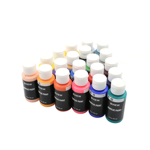 Pintura de cuero de tela de <span class=keywords><strong>madera</strong></span>, calidad Premium, 24 <span class=keywords><strong>colores</strong></span>, 2oz, 59ml, <span class=keywords><strong>para</strong></span> pared de roca - Product Image 2