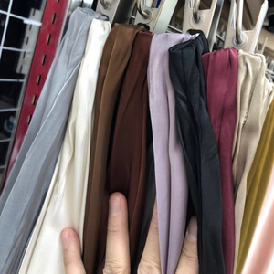 Falda transpirable <span class=keywords><strong>de</strong></span> línea A <span class=keywords><strong>de</strong></span> Hada <span class=keywords><strong>de</strong></span> lujo para <span class=keywords><strong>mujer</strong></span> <span class=keywords><strong>de</strong></span> moda elegante teñida Lisa larga plisada <span class=keywords><strong>de</strong></span> industria pesada <span class=keywords><strong>de</strong></span> gama alta - Product Image 4