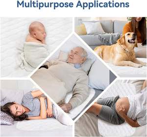 Almohadillas personalizadas lavables reutilizables suaves acolchadas impermeables para cama de incontinencia - Product Image 6