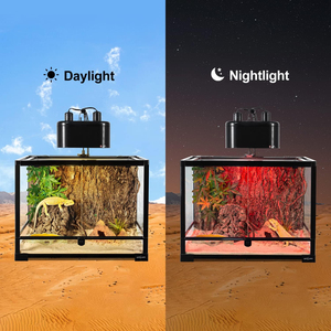 REPTI ZOO OEM 75W Lampada Riscaldante per Rettili 2 Pezzi Giorno & Notte Combo Pack Lampada a Infrarossi e Lampada Riscaldante UVA a Luce Diurna - Product Image 6