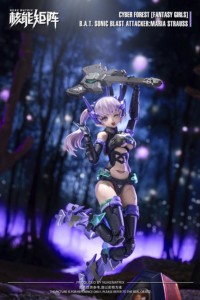 NUKE MATRIX Kit de modelo original CYBER FOREST B.A.T. SONIC BLAST ATTACKER Anime figura de acción montaje chica modelo juguete para regalo para niño - Product Image 4