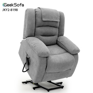 Fauteuil releveur inclinable électrique à double moteur Geeksofa pour personnes âgées et patients - Product Image 1