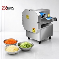 Machine à découper les fruits et légumes électrique multifonctionnelle en acier inoxydable industriel, petite trancheuse et coupeuse commerciale