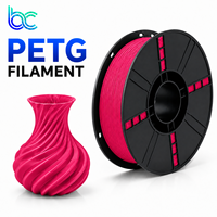 Becreative PETG 3D-Drucker Filament 1,75mm 1kg Hohe Zugfestigkeit 0,02mm Toleranz FDM 3D-Drucker/3D-Stift Formgebung Geruchsarm