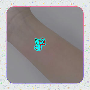 YL nuovo disegno del fumetto bagliore del fiore nel corpo scuro <span class=keywords><strong>tatuaggi</strong></span> temporanei per i bambini <span class=keywords><strong>tatuaggi</strong></span> luminosi per Halloween per la festa - Product Image 2