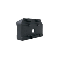 Nuevo Bloque Aislante de Riel WFP15, Placa Guía Ferroviaria, Deflector de Calibre de Vía, Asiento de Nylon, Placa de Delimitación para Rieles de Hormigón, Sujetador W300