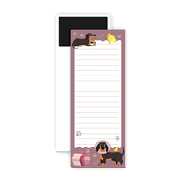 Bloc de Notas Adhesivas para Refrigerador, Personalizables, con Aroma a Papel Suave, Diseño de Dibujos Animados, Removibles, Impresión CMYK