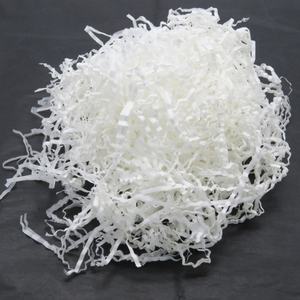 Relleno para Cestas, Papel Triturado Blanco, Papel Kraft Arrugado, Algodón Cortado en Pequeños Trozos para Cajas de Regalo - Product Image 6