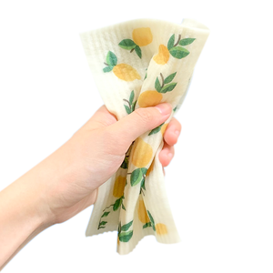 Paños de cocina con estampado sueco biodegradables absorbentes personalizados, esponjas de lavado, estropajos de cocina - Product Image 2