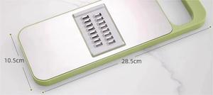 Industrial Kitchen Slicer & Grater Stainless Steel Manual Fruit & <b>Vegetable</b> Tools with Plastic Green <b>Vegetable</b> <b>Cutter</b> - Product Image 6