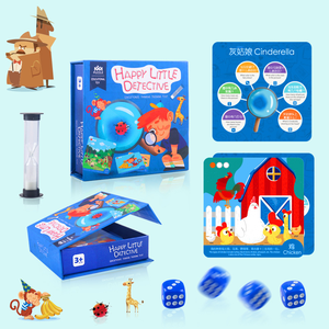 Juego de Mesa de Detective <span class=keywords><strong>para</strong></span> Niños al por Mayor, Tarjetas de Historias Creativas <span class=keywords><strong>para</strong></span> Niños, Juguete <span class=keywords><strong>para</strong></span> Desarrollar la Concentración y la Memoria - Product Image 5