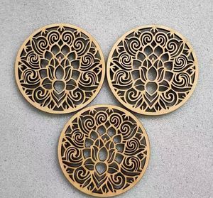 3mm 6mm E0 moderno impiallacciatura di betulla baltica Basswood colorato legno compensato per taglio Laser con pellicola protetta - Product Image 3