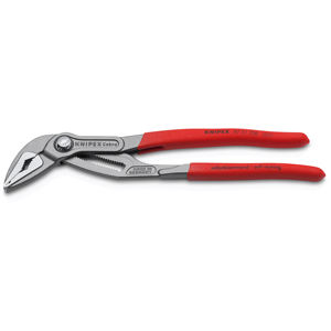 Alicates para bomba de agua KNIPEX Cobra 87 51 250 con bloqueo automático, fabricados en Alemania - Product Image 1