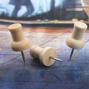 2025热卖地标形木地图推销软木板墙画图钉DIY相册推销 - Product Image 2