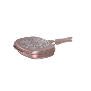 Juego de Utensilios de Cocina Antiadherentes de Aluminio Fundido de 21 Piezas, Color Rosa Polvoriento, Ollas y Sartenes con Revestimiento de Granito, Tapas de Vidrio y Utensilios de Cocina - Product Image 5