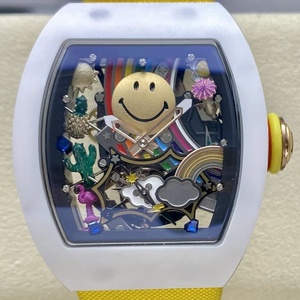 Top-quality fashionable casual trend watch with luxurious hollow design and smiling <b>face</b>, water-resistant watch - Product Image 1
