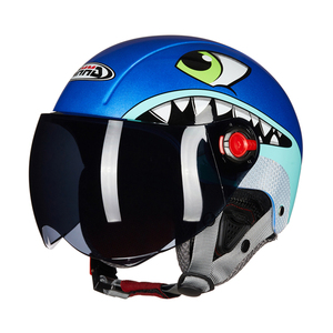 <span class=keywords><strong>Casque</strong></span> de moto tout-terrain pour enfants, demi-visage rabattable, <span class=keywords><strong>casque</strong></span> de scooter électrique de rue pour enfants, <span class=keywords><strong>casque</strong></span> de vélo - Product Image 3