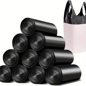 ถุงขยะหนาหัวหม่าเหิงชุน - ป้องกันการรั่วซึม ทนต่อการฉีกขาด โพลีเอทิลีนความแข็งแรงสูง มีลายทาง เหมาะสำหรับใช้ในบ้าน - Product Image 3