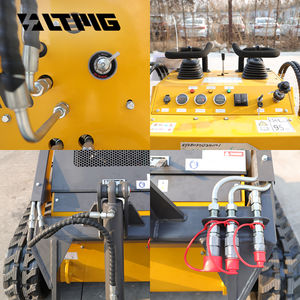 LTMG 2025 tipe baru Skid Steer <span class=keywords><strong>Loader</strong></span> kecil berubah Radius 300kg 260kg kapasitas pemuatan Mini Skid Steer <span class=keywords><strong>Loader</strong></span> dengan aksesoris - Product Image 6