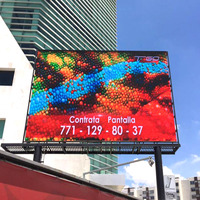 Lecede Full Color HD Seamless LED Video Wall Display Publicidad exterior con calificación IP65 para uso en tiendas minoristas