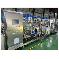 Mini ligne de stérilisation UHT de laboratoire Machine de stérilisation Usine de traitement du lait UHT à petite échelle