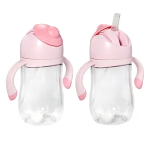 套装定制批发工厂婴儿奶瓶食品级硅胶夏季牛奶柔软安全奶瓶带盖婴儿