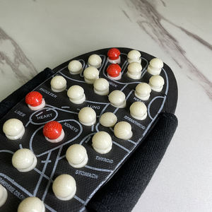 Nuevas sandalias de masaje de pies tratamiento de salud pie acupresión arco dolor masaje zapatillas pie acupuntura - Product Image 2