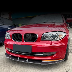 Spoiler de pare-chocs avant, diffuseur, séparateurs, protection pour BMW Série 1 E81 E82 E87 E88 2008-2011, kit carrosserie, accessoires auto - Product Image 3