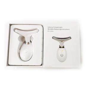 22 Elektrische tragbare intelligente sonic Hochfrequenzvibration Gesicht- und Nackenlifting-Massagegerät ABS-USB wiederaufladbar Delphin-Design 2.5 W - Product Image 6