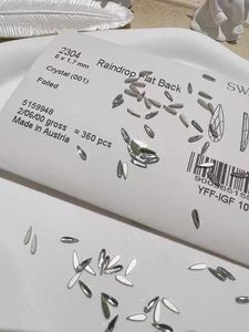 Cristallo austriaco Swarovski 2304 di alta qualità, farà di tutti i tuoi gioielli il centro dell'<span class=keywords><strong>attenzione</strong></span>. - Product Image 2