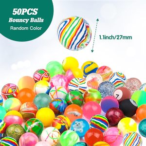 Pelotas de Goma Rebotantes Personalizadas de 27, 32, 35, 38, 45 y 49 mm, Baratas, del Fabricante, Juguete Promocional, Pelota que Rebota Alto para Máquinas Expendedoras - Product Image 2