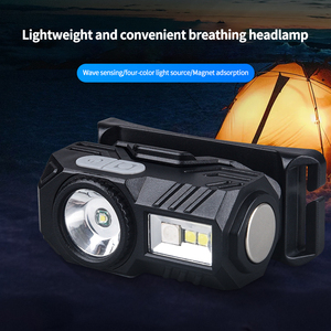 USB נטענת בעוצמה גבוהה IP65 פנס <span class=keywords><strong>LED</strong></span> עמיד למים פנס ראש ברמה מקצועית <span class=keywords><strong>5</strong></span> מצבים קרן מתכווננת 200-299M עבור - Product Image 2