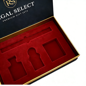 Boîte d'emballage cosmétique rigide magnétique personnalisée, boîte cadeau de promotion de marque de luxe, logo en estampage à chaud, fabrication OEM - Product Image 5