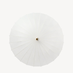 Paraguas Retro con Mango de Madera, 24 Varillas de Fibra, Protección Manual contra Sol y Lluvia, Doble Capa, Mango Largo, Estilo Bosque para Mujer - Product Image 5