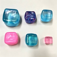 Jouet anti-stress en cube de qualité supérieure en stock avec logo, jouet sensoriel super solide en maltose pour soulager le stress