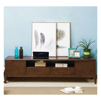 Meuble TV flottant en bois de style moderne, table TV, support TV de qualité supérieure avec armoire de rangement