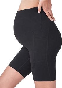 Short de maternité pour femme sur le ventre Biker Workout Yoga Active Summer Pregnancy Running Short Leggings - Product Image 6
