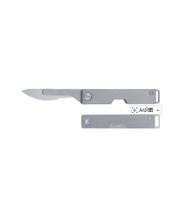 Couteau pliant Herui en titane pur, couteau utilitaire EDC pour la chasse en plein air, l'escalade, petite collection de couteaux