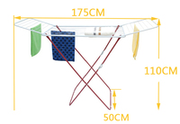 Porte sèche-linge pliable, Portable, extensible, pour balcon, vente en gros d'usine
