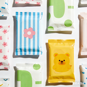 最优质的小包装口腔和手部清洁湿巾，批发价 - Product Image 2