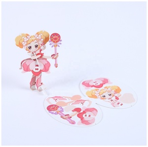 Wholesale toy 3d plastic round <span class=keywords><strong>metal</strong></span> spinning top card tazo/society Philippine puzzle game for children - Product Image 1