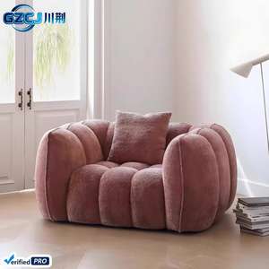 Canapé inclinable de salon, design moderne, une place, <span class=keywords><strong>pour</strong></span> hôtel, appartement, balcon, détente, fauteuil inclinable, <span class=keywords><strong>éponge</strong></span>, <span class=keywords><strong>laine</strong></span> d'agneau - Product Image 3
