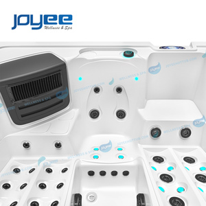 JOYEE OEM Moderne 3 Personnes pour Jacuzzi Spa Extérieur Bain à Remous Système Balboa Hydro Massage Whirlpool Vente d'usine pour Hôtels - Product Image 5